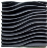 3D polyester acoustic panel