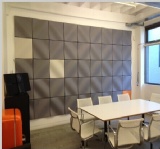 3D polyester acoustic panel