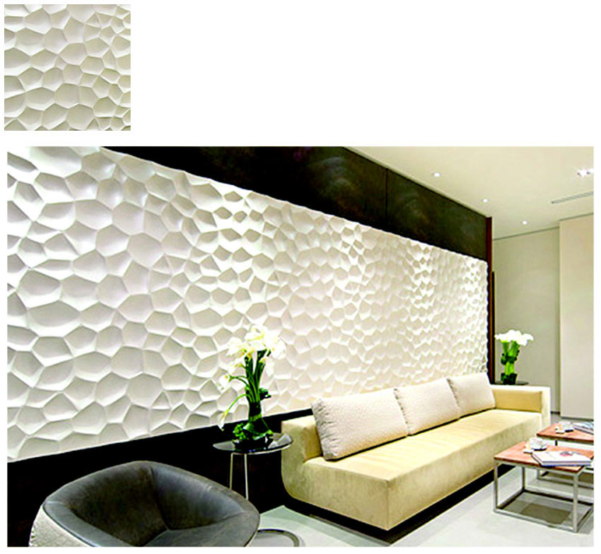 Water Cube style 3D Polyester Fiber Acoustic Panel Manufacturer